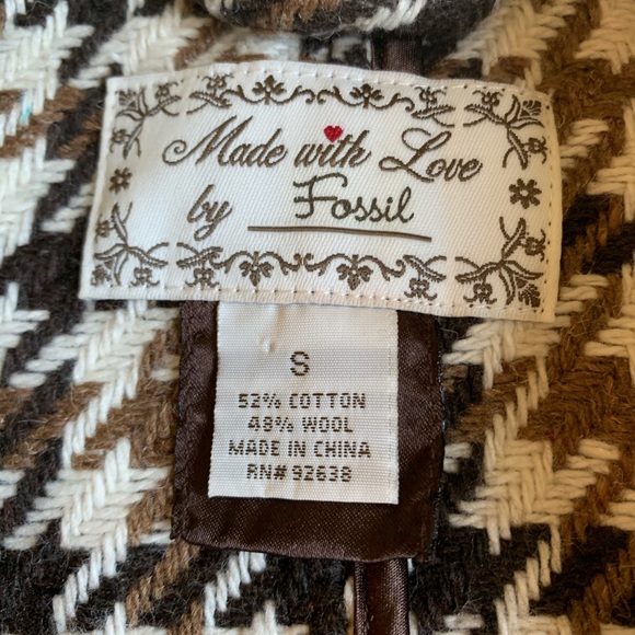 1980’s Vintage Fossil Blazer - Picture 4 of 5